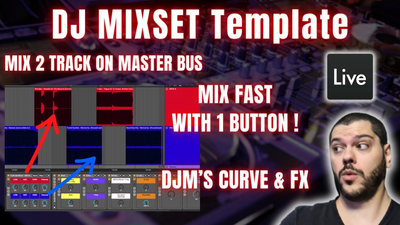Шаблон Ableton Live DJ MIXSET