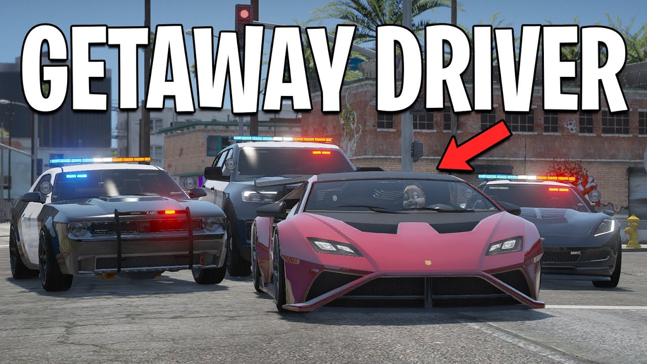 I Became A Getaway Driver In A Supercar on GTA 5 RP