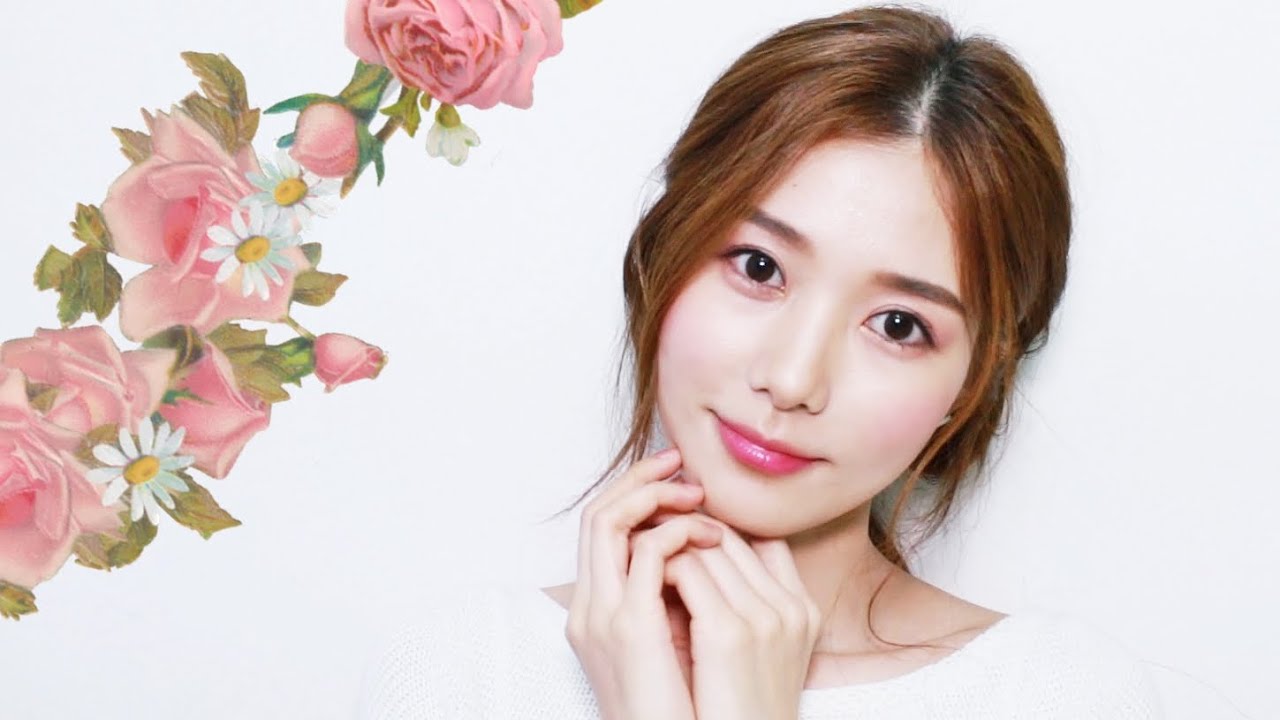 배우 정유미의 블루밍 핑크 메이크업 Jung Yu Mi's Blooming Pink Makeup Tutorial