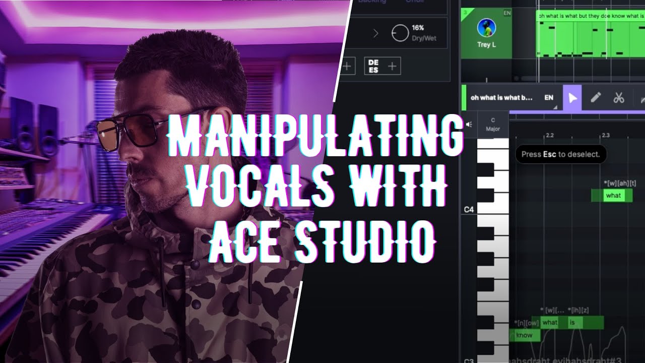 Manipulating Vocals With Ace Studio 🎙️🔊