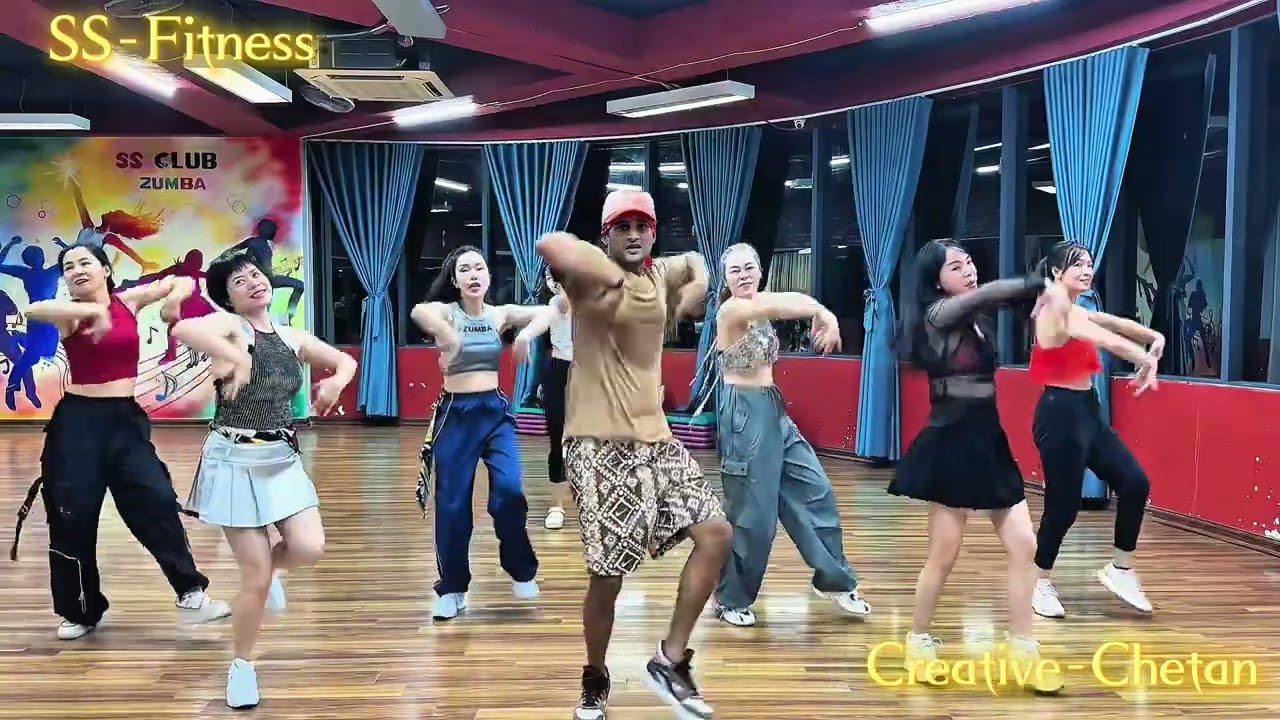 😈 DEM-BOW || Natti Natasha x Nando Boom || Zumba fitness || Team-Chetan || SS-Fitness&hellip;! 
