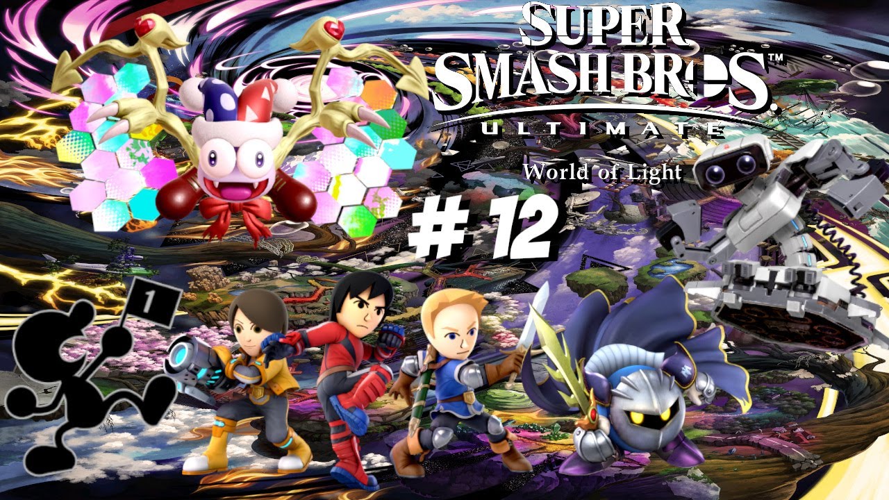 Super Smash Bros Ultimate World of Light Walkthrough Part 12 Mysterious Dimension Answers & Vs. Marx