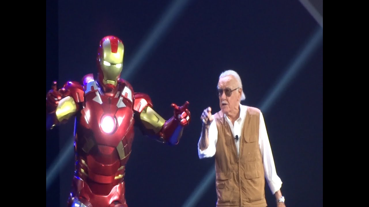 Iron Man ride footage, character, and Stan Lee cameo at D23 Expo 2015
