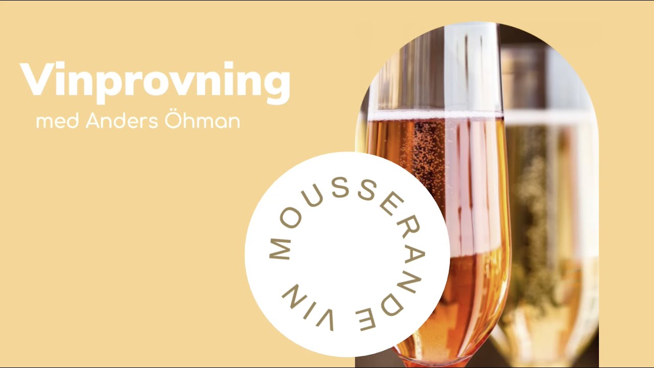 Prova mousserande vin med mig!