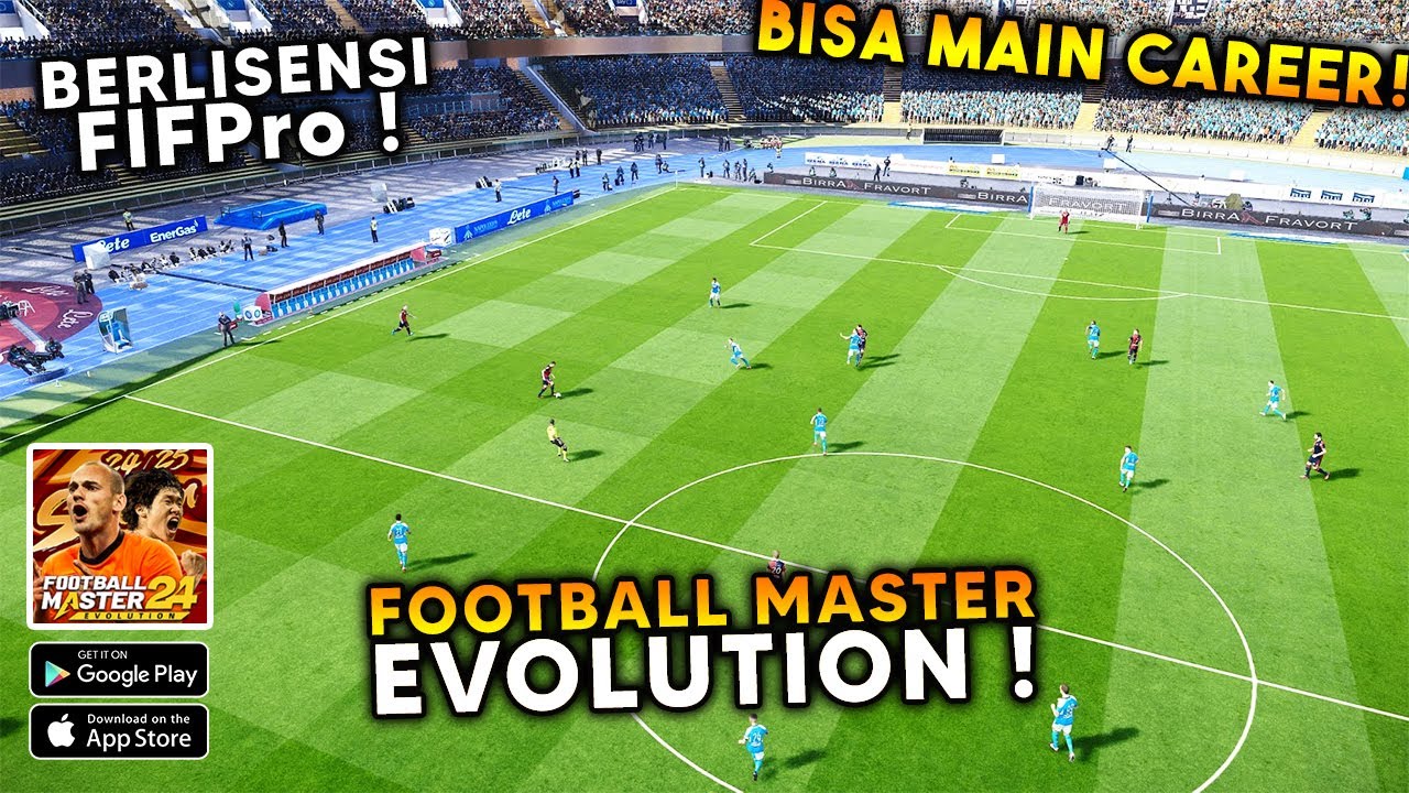 GACORRR KEREN BGT🔥 Full Career Mode ! RILIS Game Bola Baru LAGI ! Football Master Evolution Mobile !
