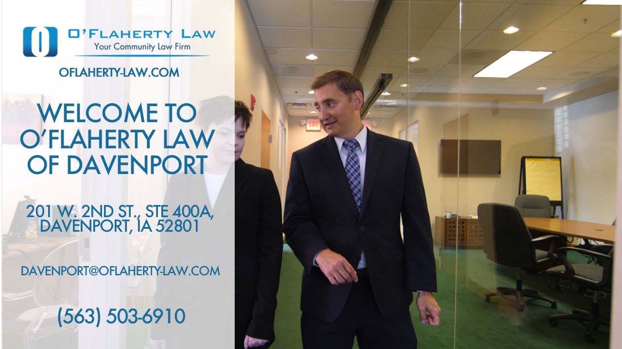 Welcome to O'Flaherty Law of Davenport | About Us
