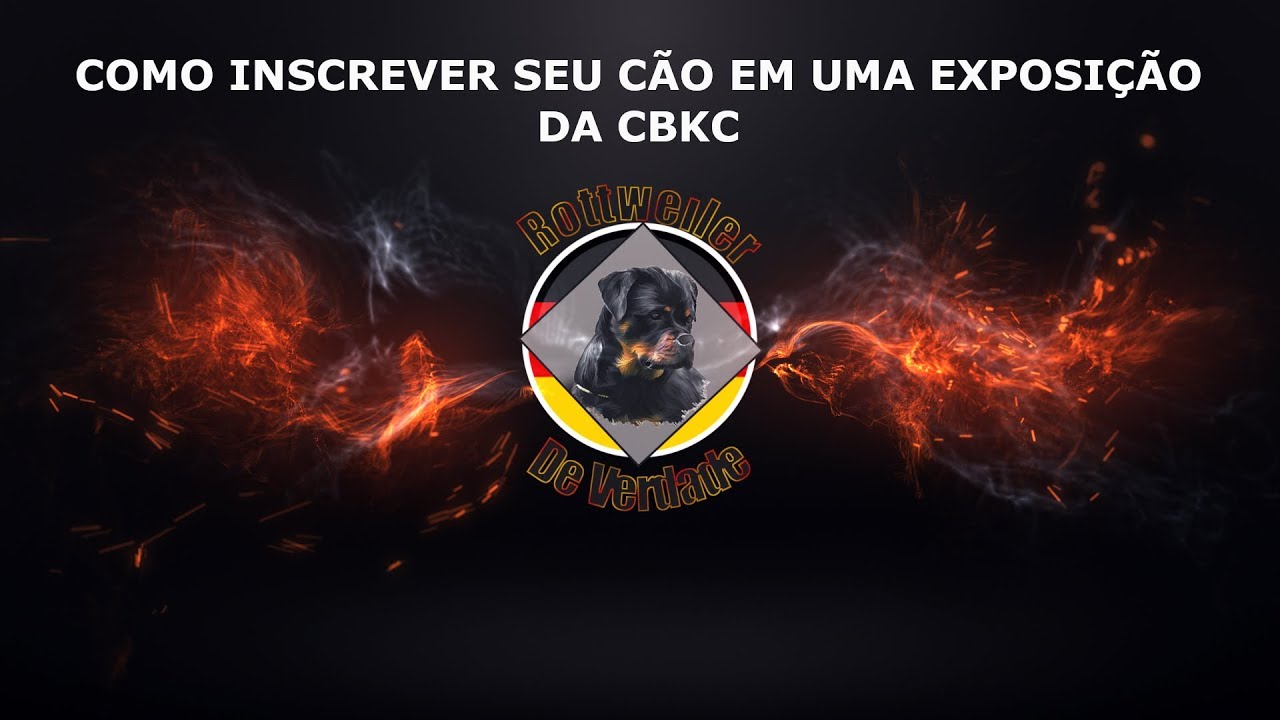 Como fazer a inscri&ccedil;&atilde;o do seu c&atilde;o em uma exposi&ccedil;&atilde;o da CBKC