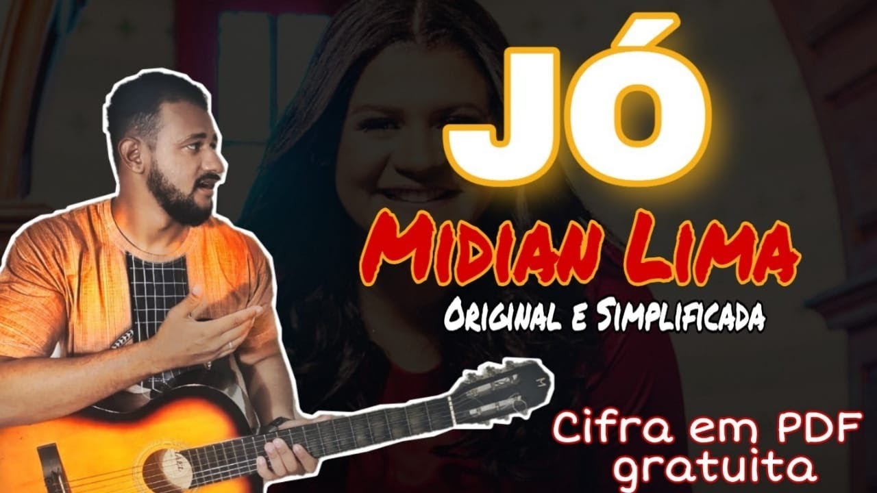 Aula de Viol&atilde;o Gospel ( J&oacute; ) - Midian Lima - Original e Simplificada