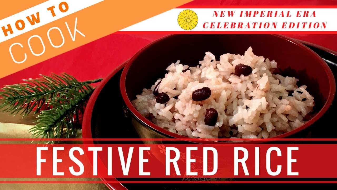 How to Cook Sekihan: Festive Red Rice / New Imperial Era Celebration Edition【Sushi Chef Eye View】