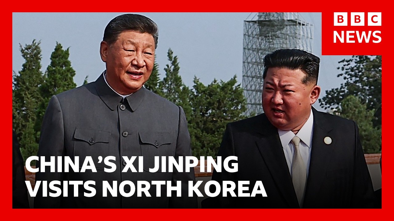 China&rsquo;s Xi Jinping lands in North Korea to meet Kim Jong Un in rare visit | BBC News