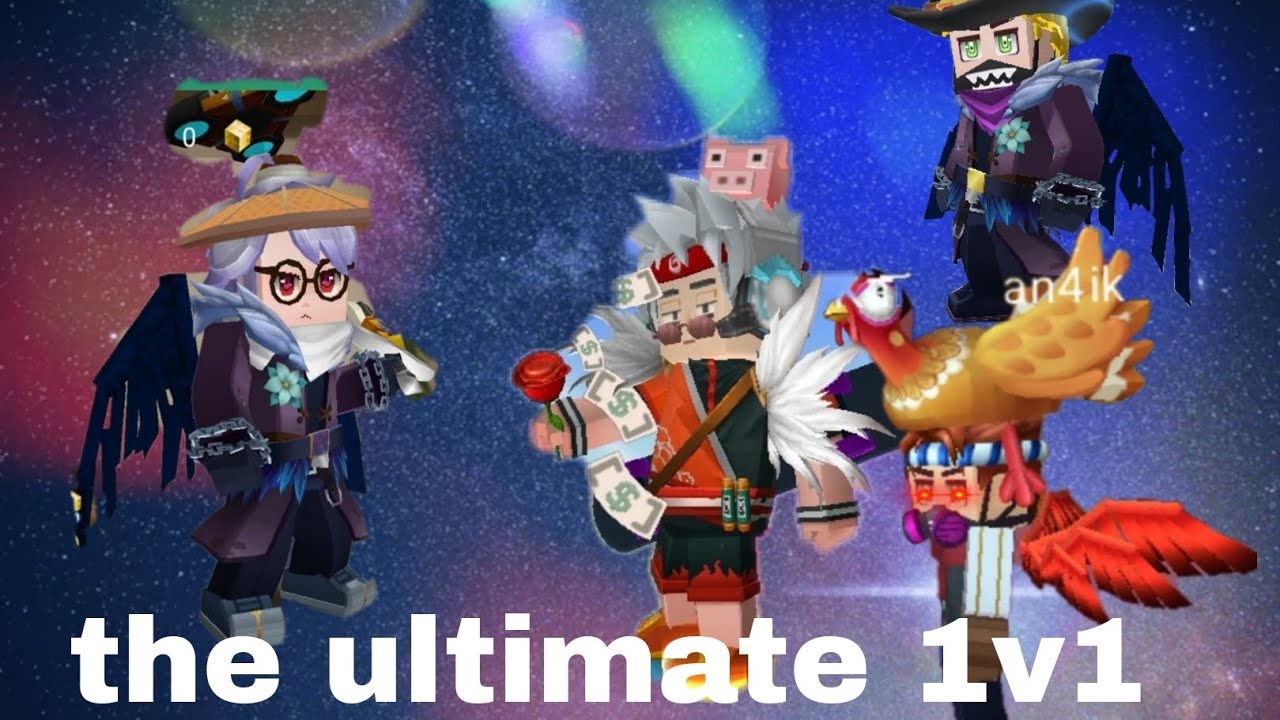 The ultimate 1v1 on (blockmangobedwars)