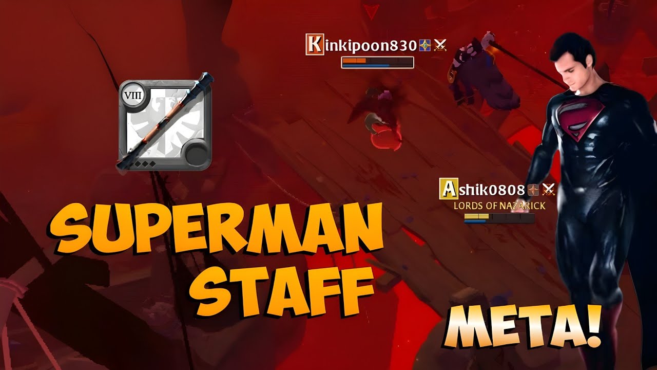 Quater Staff New Meta Build Of Corrupted Dungeon Albion Online | Albion Mobile Gameplay