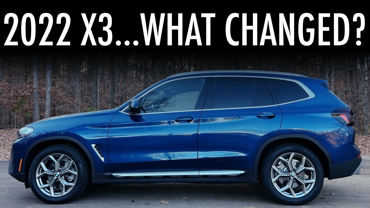 2022 BMW X3 sDrive 30i Review.. Much Improved