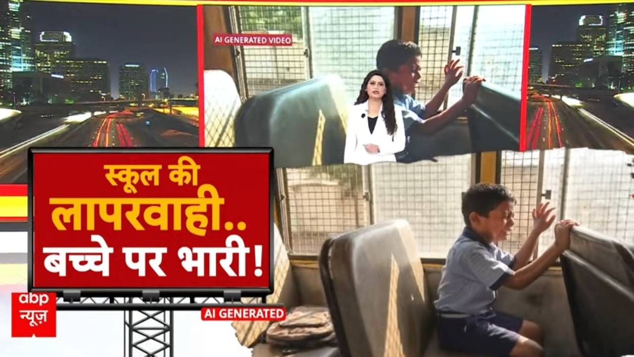 UP News: Amity School की बड़ी लापरवाही, बस में कैद रहा मासूम, 7 घंटे बाद रोता मिला... | Noida