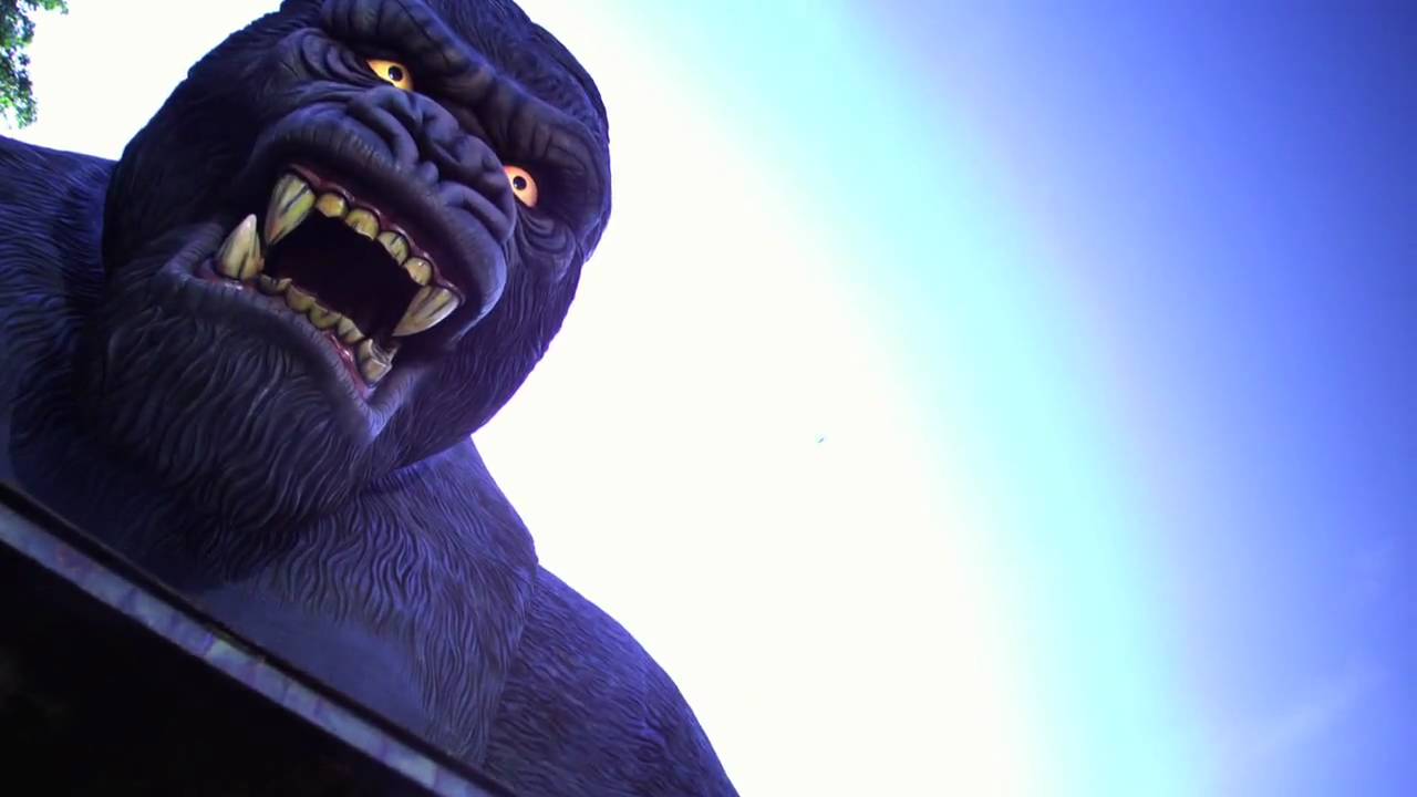 King Kong in actie in Bobbejaanland