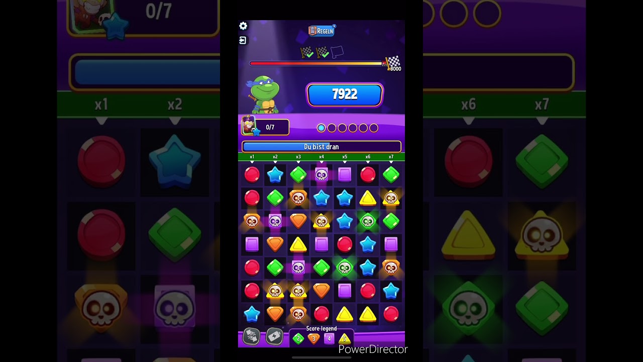 Solo Challenge Crazy Columns - 8000 Points Score Rally Match Masters #matchmasters #solochallenge