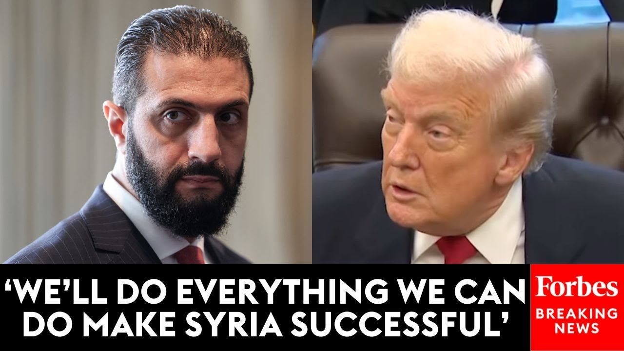 'He's A Very Strong Leader': Trump Lauds Syrian President Ahmed al-Sharaa After Meeting With Him