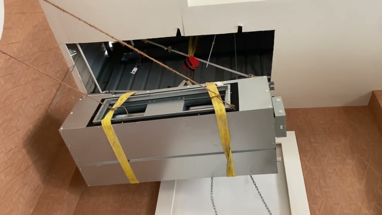 Duct able ac installation 