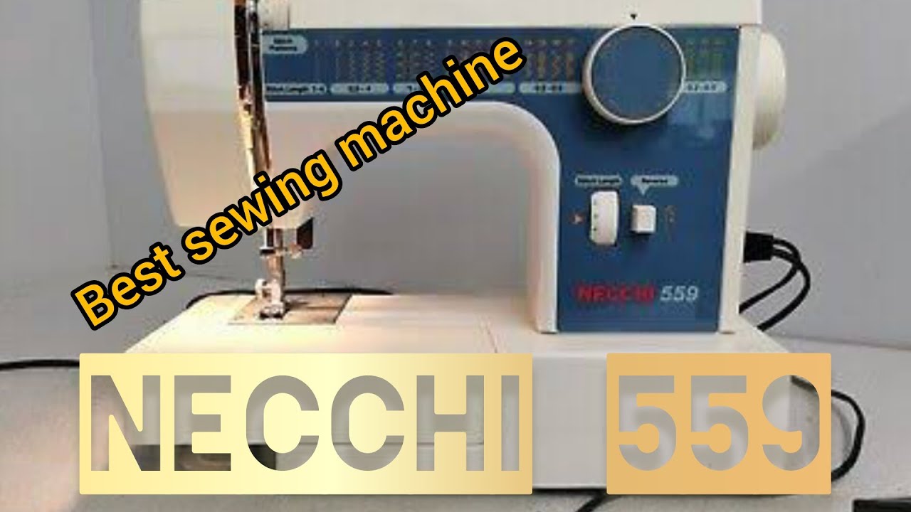 Máquina de coser necchi 559