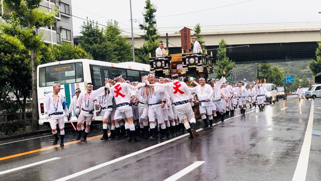 令和６年度　戸畑祇園　天籟寺大山笠　前夜祭　②