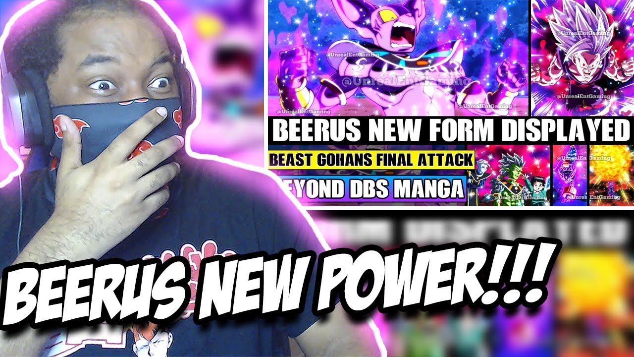 Beyond Dragon Ball Super A Glimpse Into Beerus NEW Form! REACTION