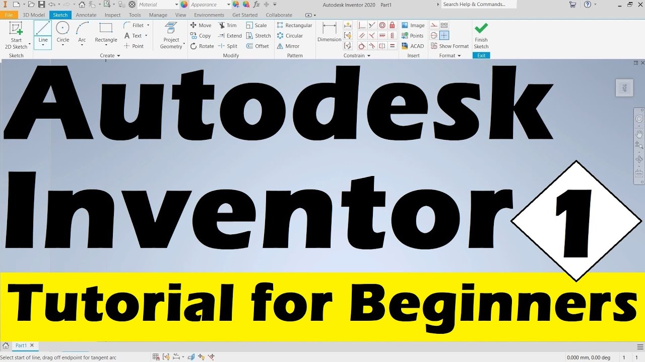 Inventor Tutorial for Beginners - 1