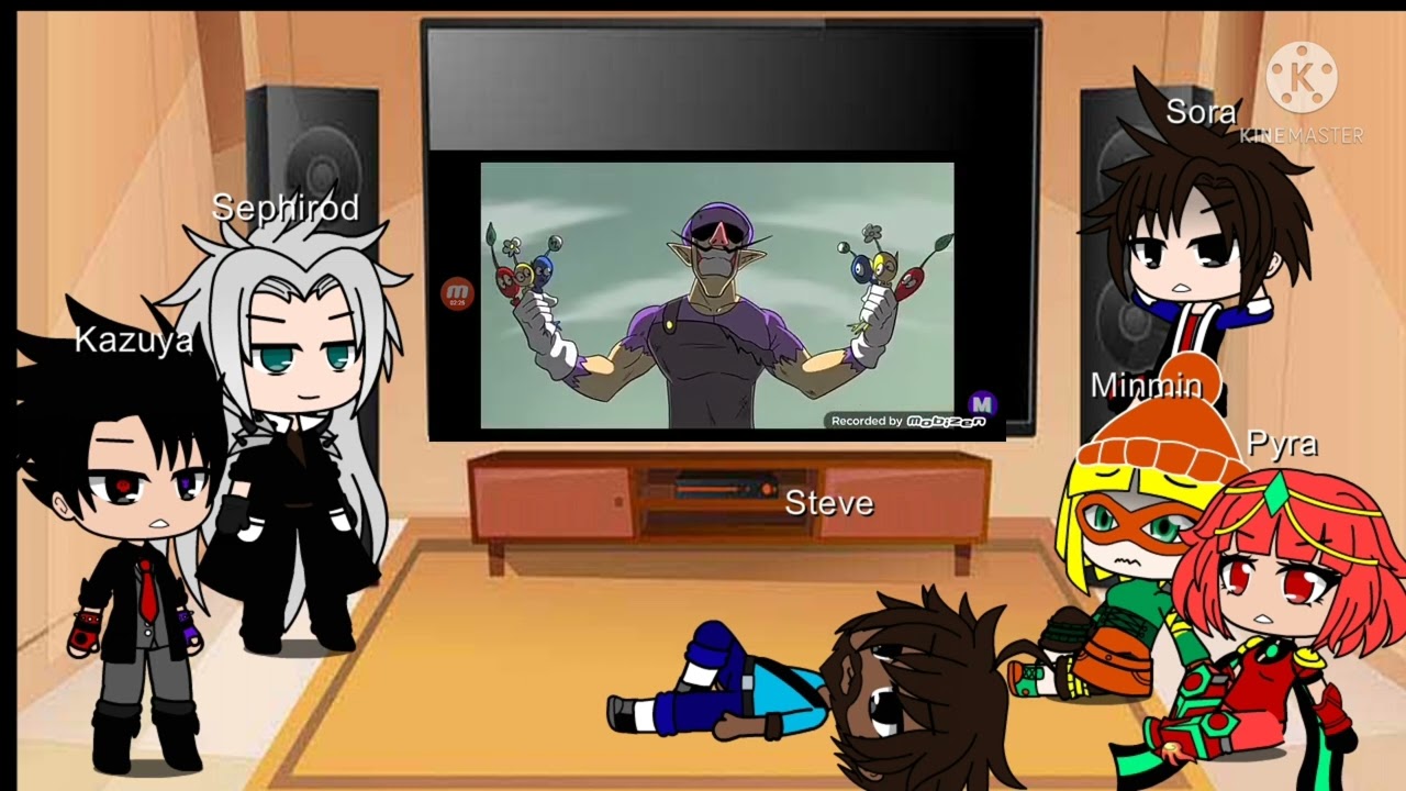 Dlc reacts to waluigi vs smash