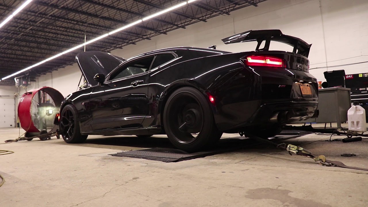 MotorFire Camaro Hits The Dyno