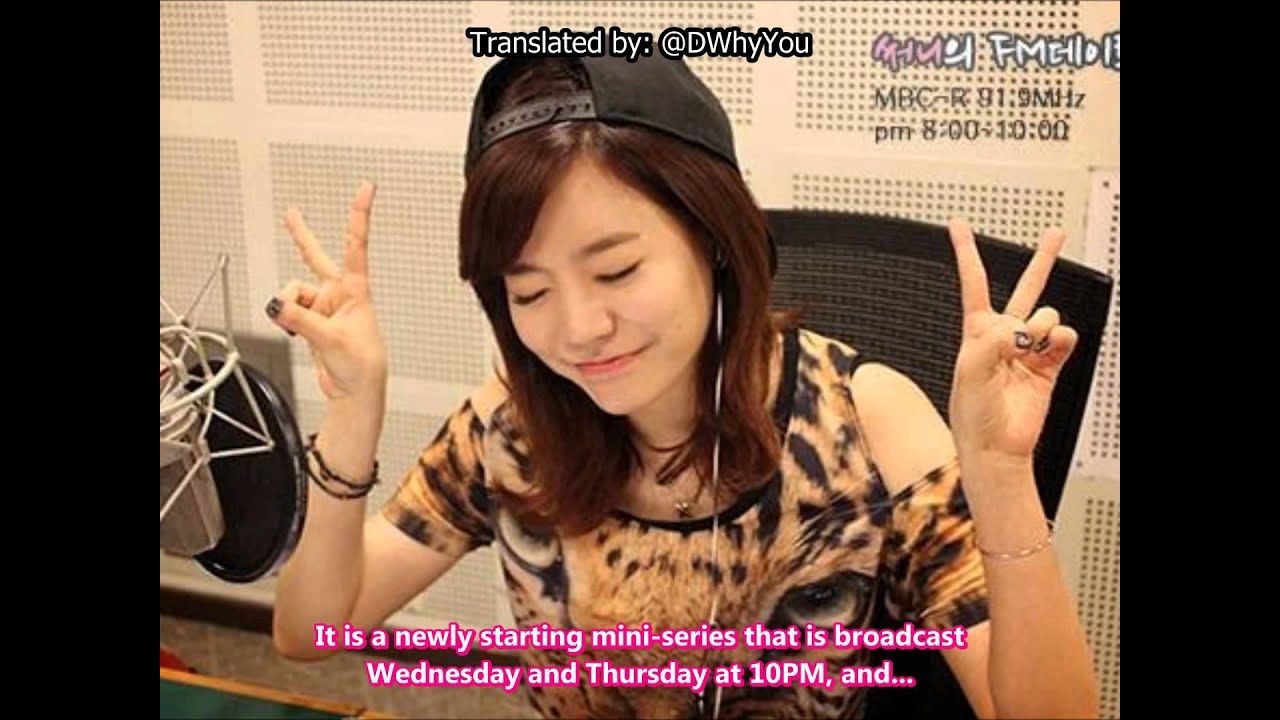 140911 Sunny's FM Date Sooyoung call cut [Eng Sub]