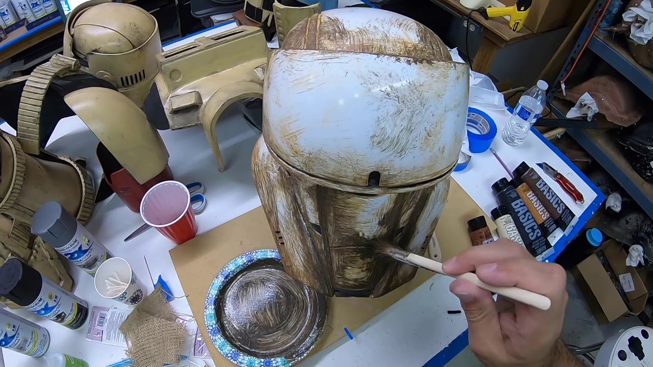 Tanktrooper Helmet Build- Part 8: Weathering