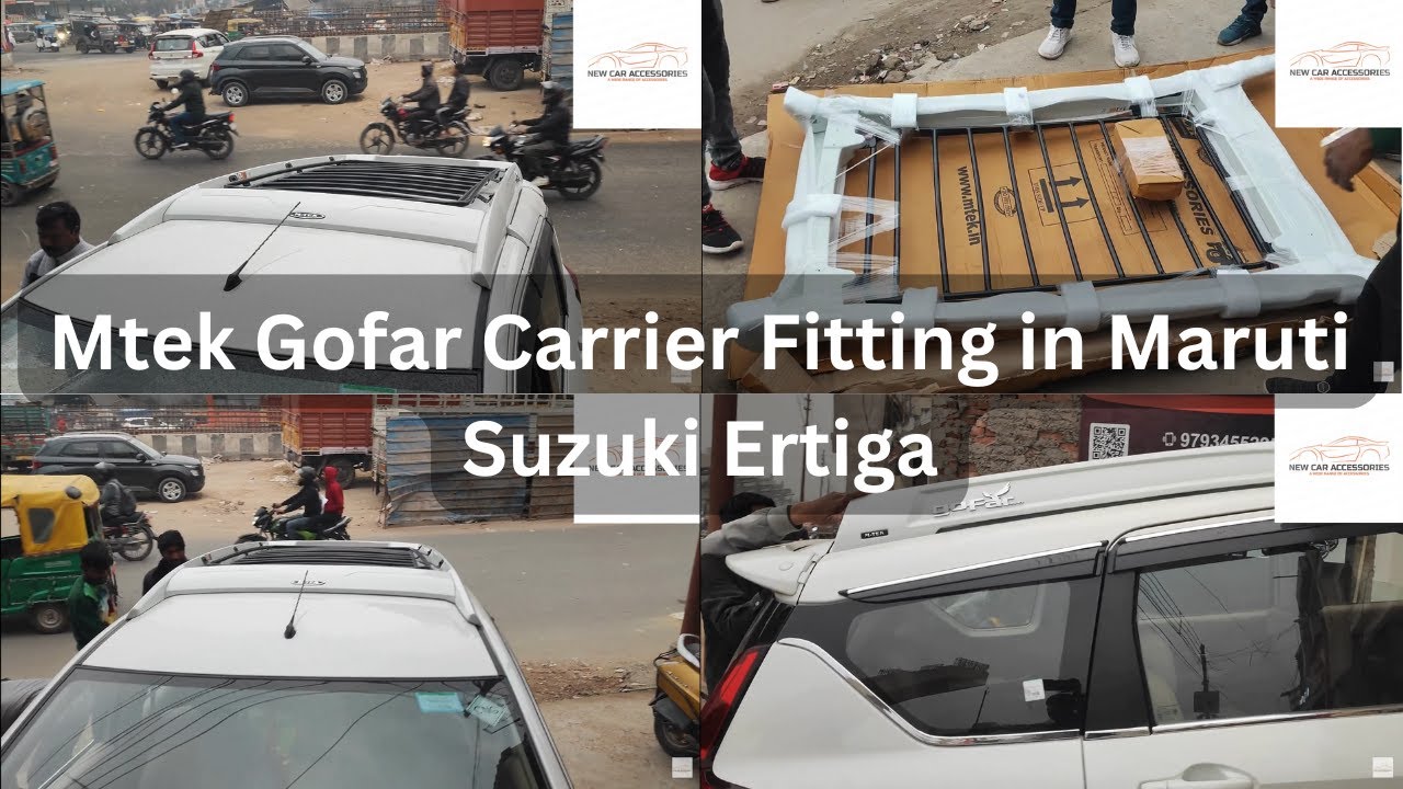 Mtek Gofar carrier Fitting in Maruti Suzuki Ertiga