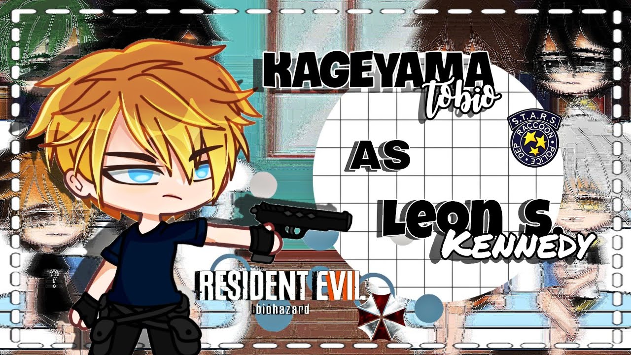Haikyuu!! React to Kageyama as Leon S Kennedy/Resident Evil/Biohazard/DISCONTINUED!