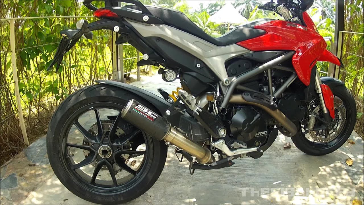 2014 Ducati Hyperstrada SC Project GP carbon exhaust