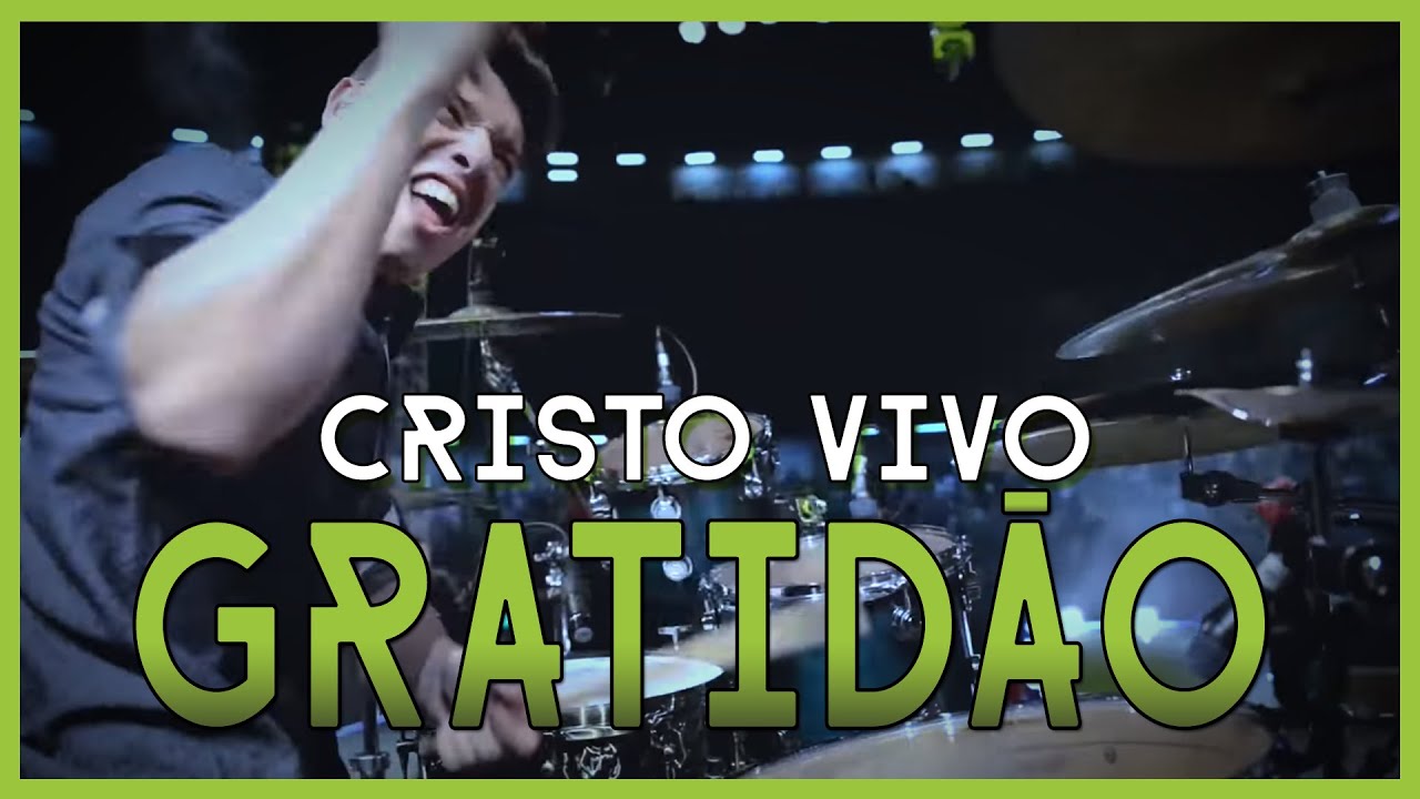Cristo Vivo - Gratidão | Lucas Baudson LIVE DRUM CAM
