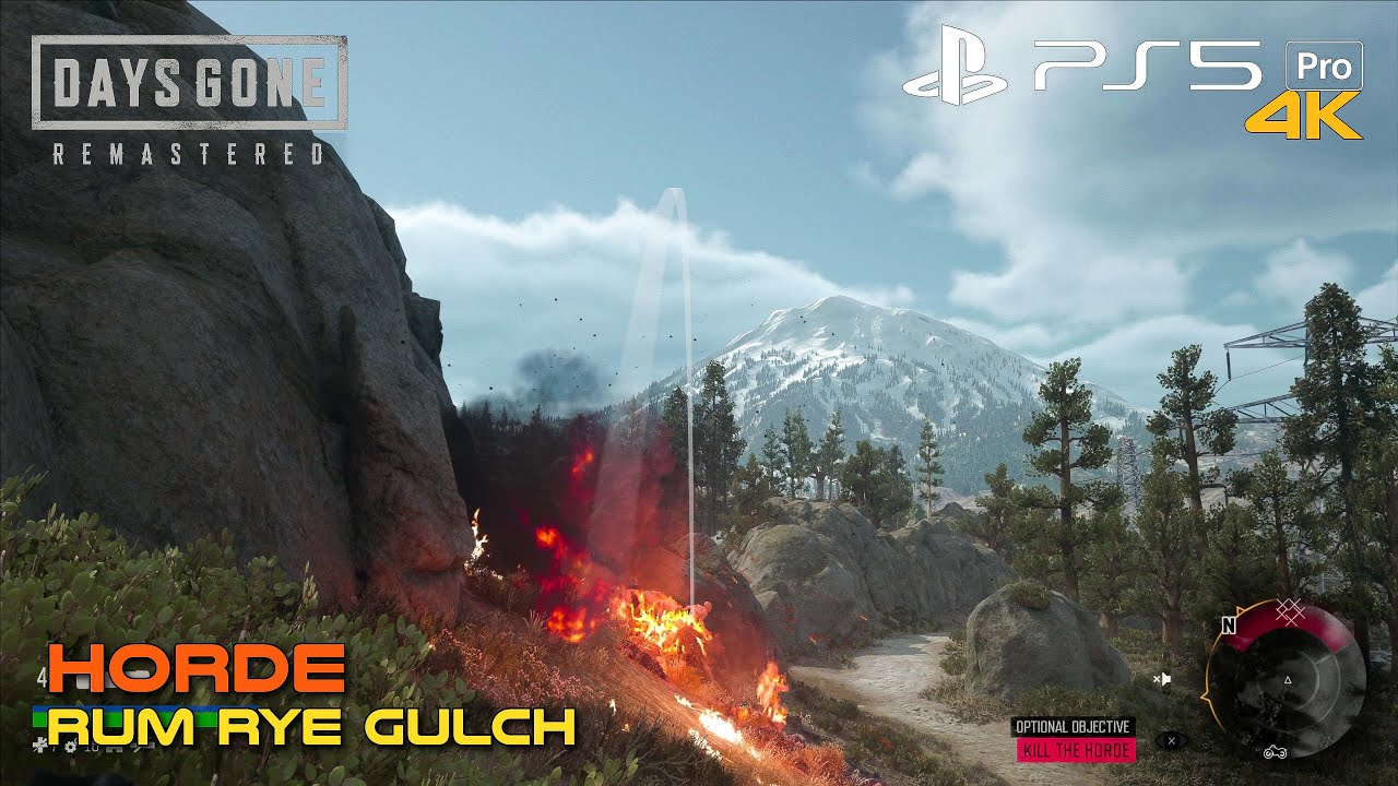 DAYS GONE REMASTERED | Rum Rye Gulch Horde | PS5 Pro | 4K