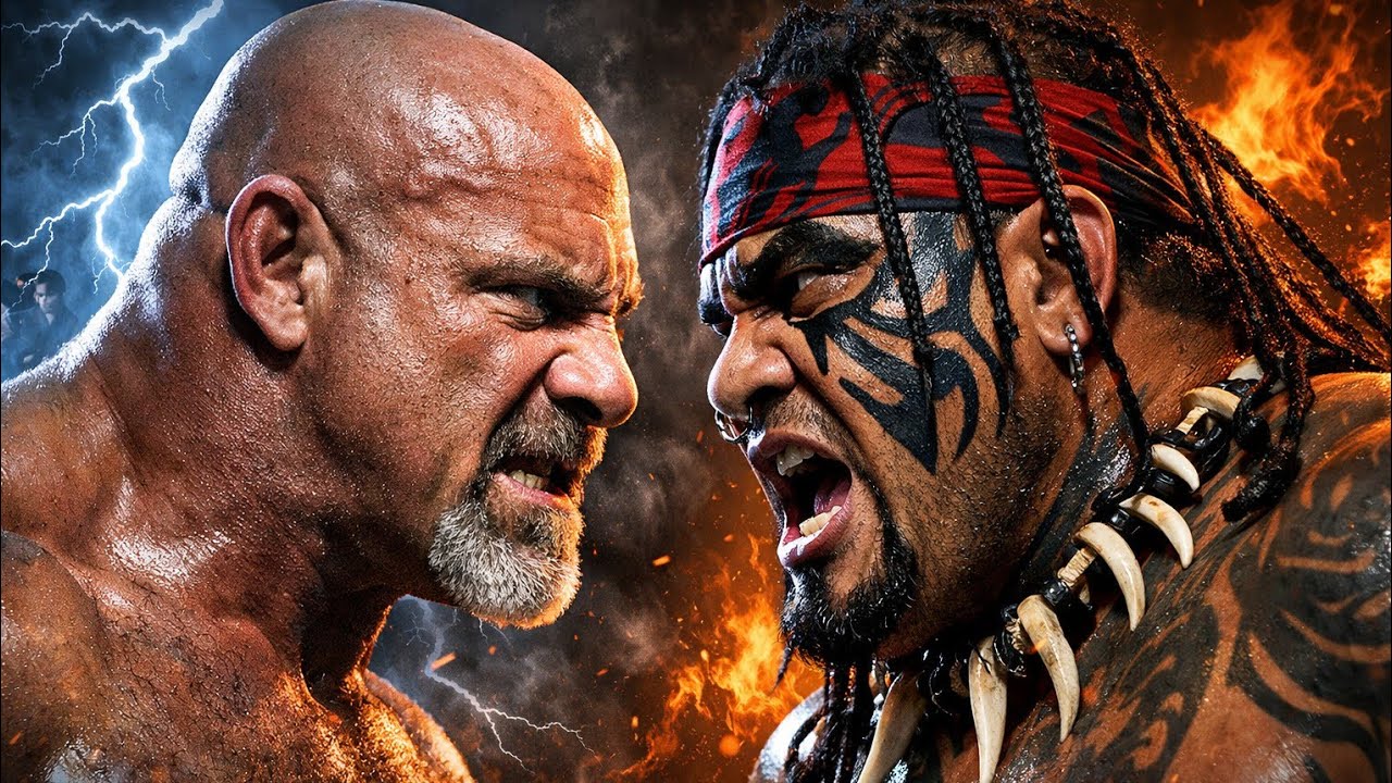 Goldberg vs Umaga 🔥 Monster vs Beast | Epic WWE Battle