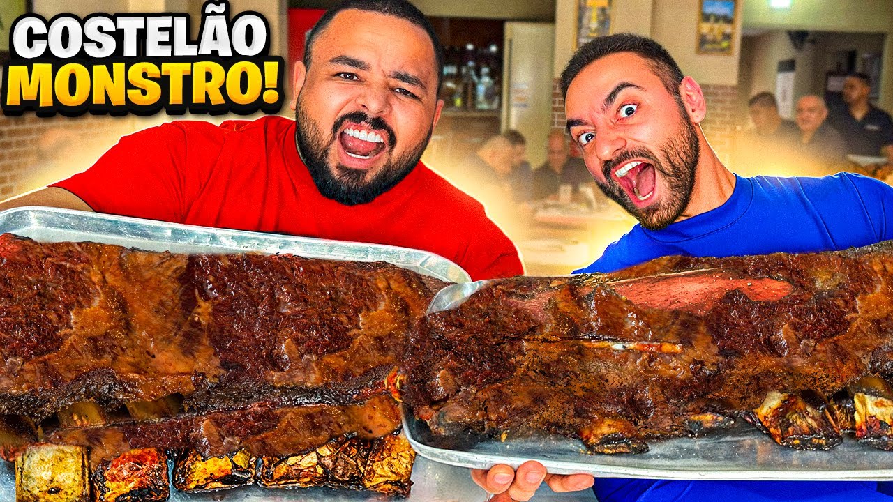COSTELÃO DE 10KG! *Será que comemos tudo isso?