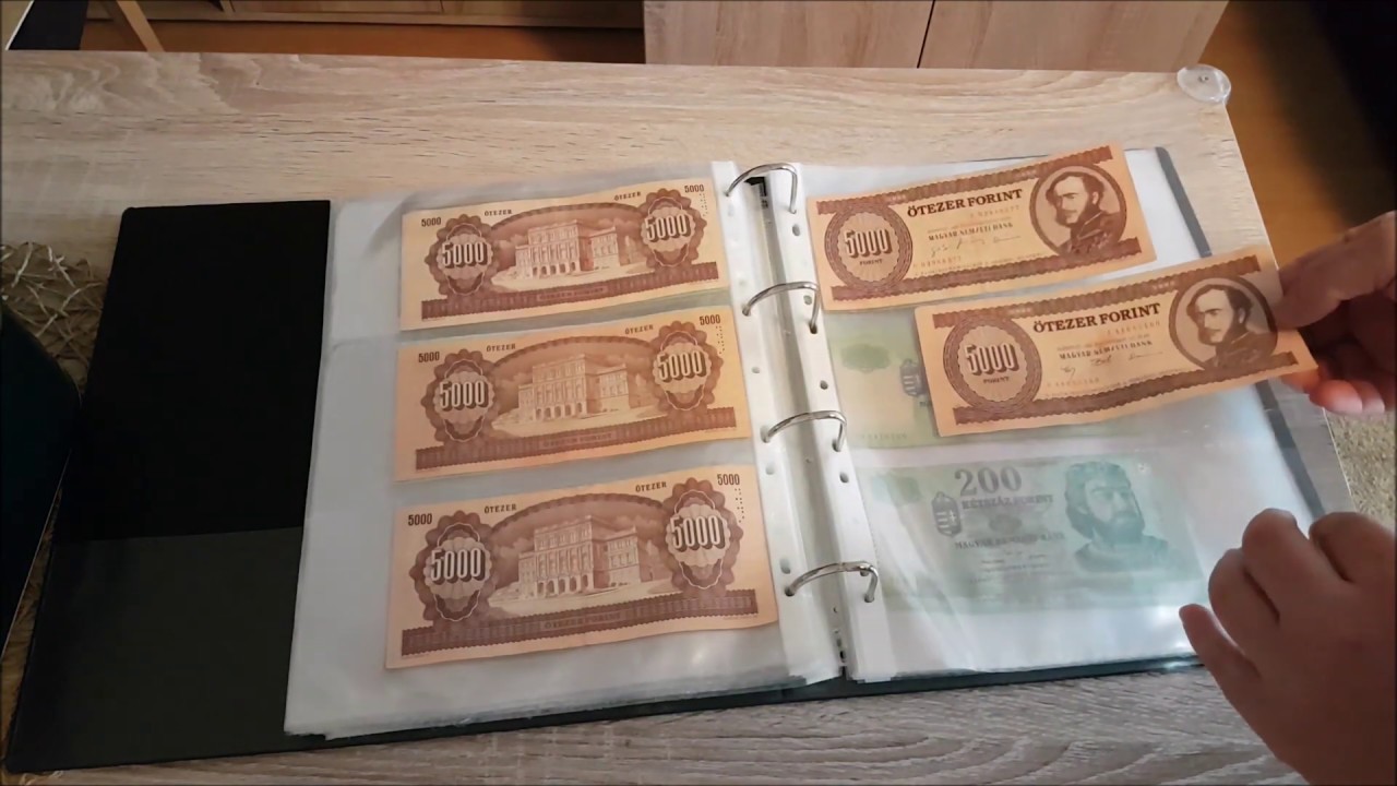 Gyűrött, hajtott bankjegy kisimítása