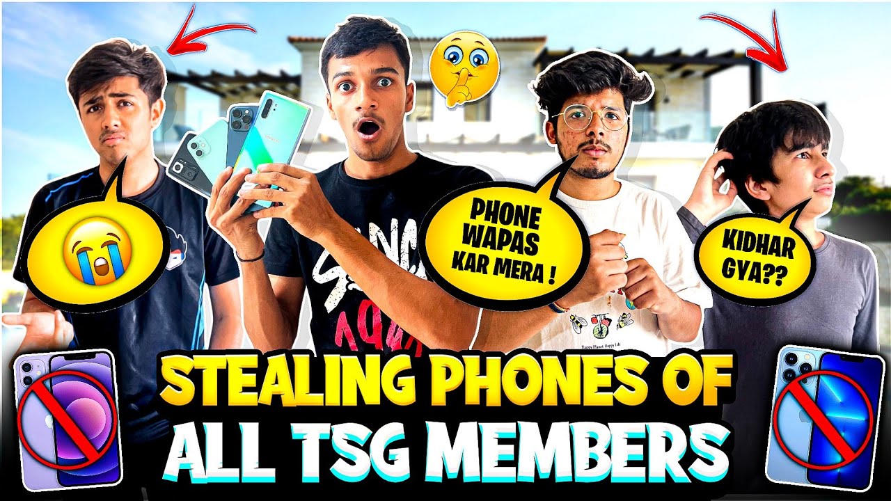 Destroying Phones📱 Of All Tsg Members In Bootcamp || Prank *Gone Wrong* Angry Reactions 😡 ||