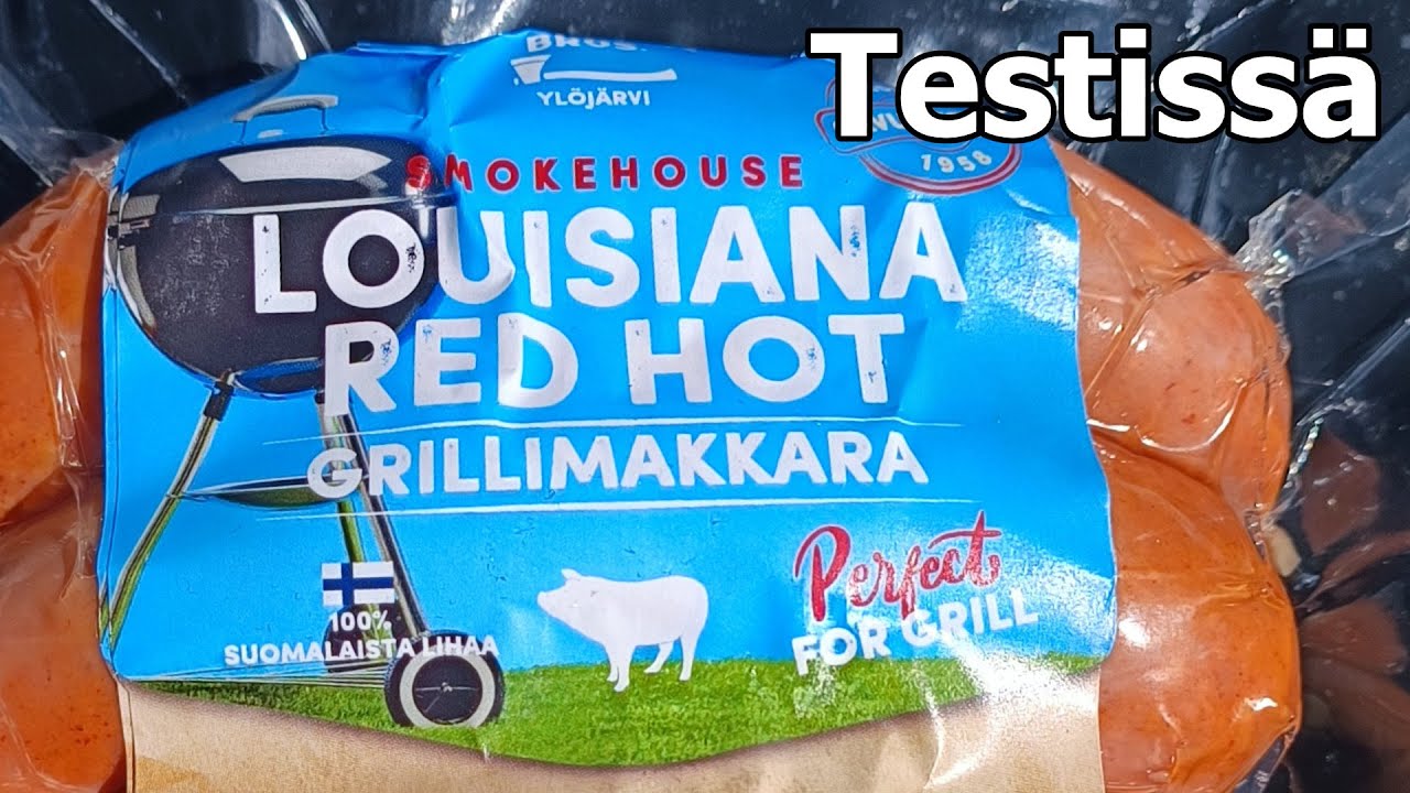 Makkaratesti #423 - Mattila Bros. Smokehouse - Louisiana Red Hot Grillimakkara