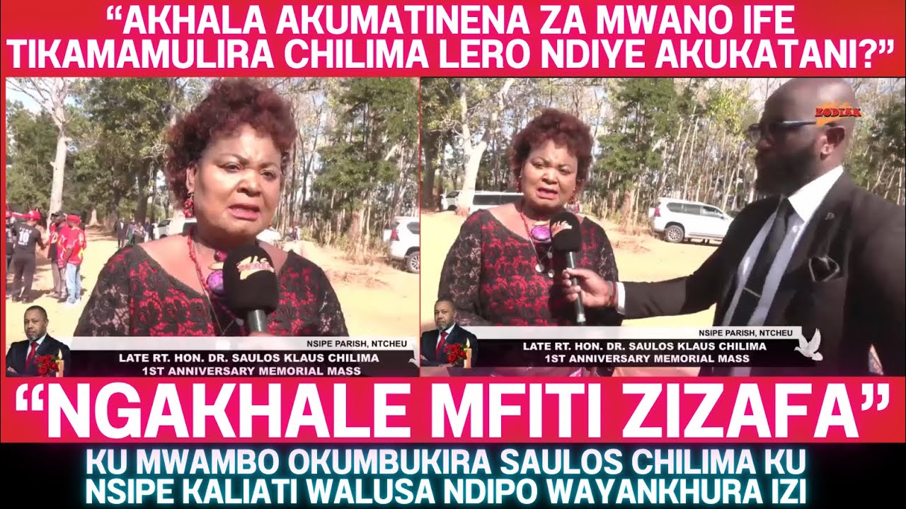 ZOMWE WAYANKHURA PATRICIA KALIATI ATANGOFIKA KUMENE KU NSIPE KU MWAMBO OKUMBUKIRA SAULOS CHILIMA