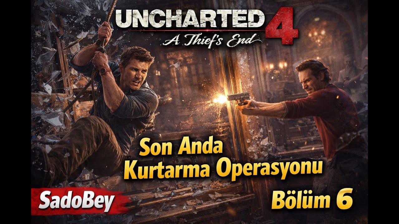 Son Anda Kurtarma Operasyonu I Uncharted 4: A Thief’s End | Bölüm 6