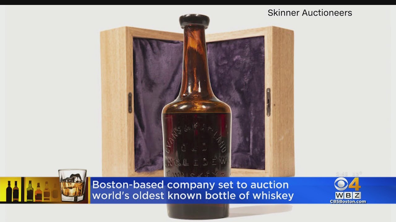 World's Oldest Known Bottle Of Whiskey Could Fetch $40,000 At Boston-Based Auction