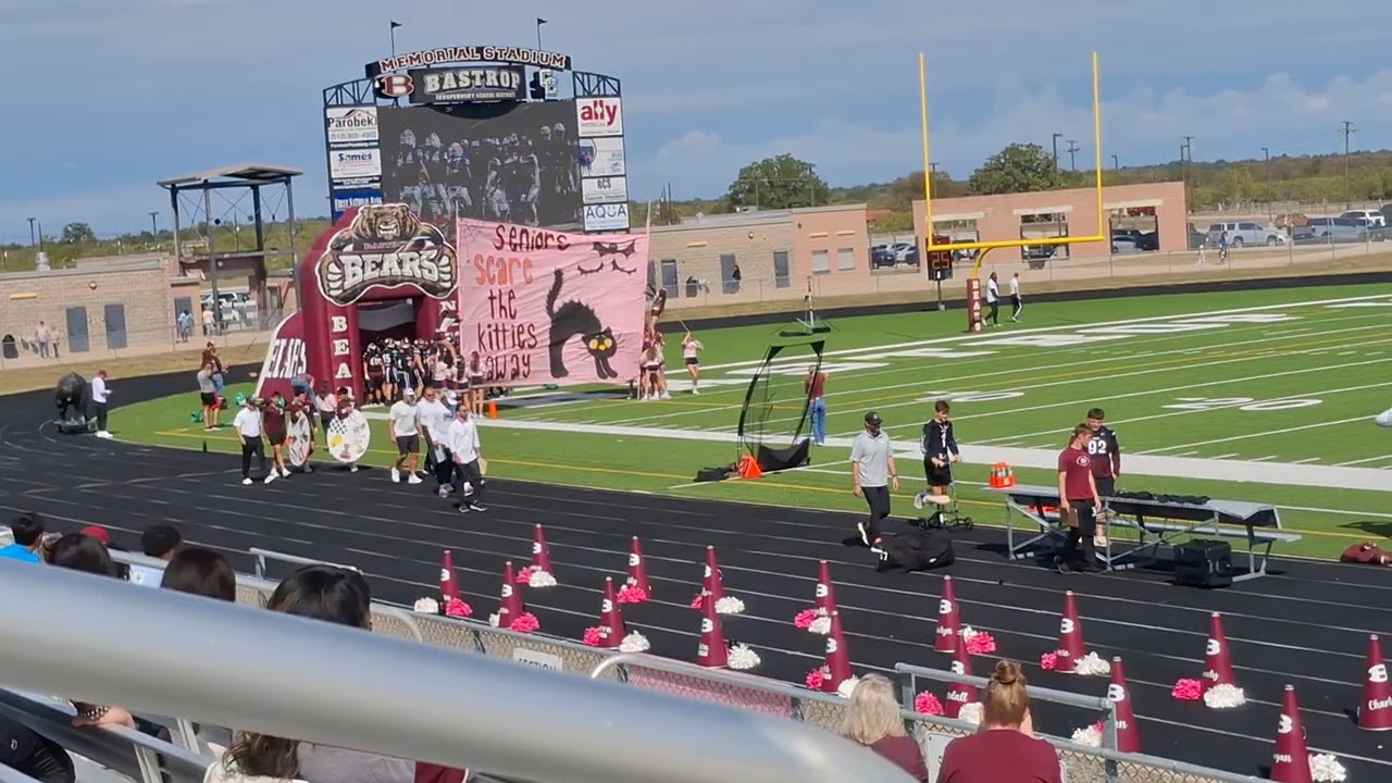 2025 Pflugerville vs Bastrop Entrances