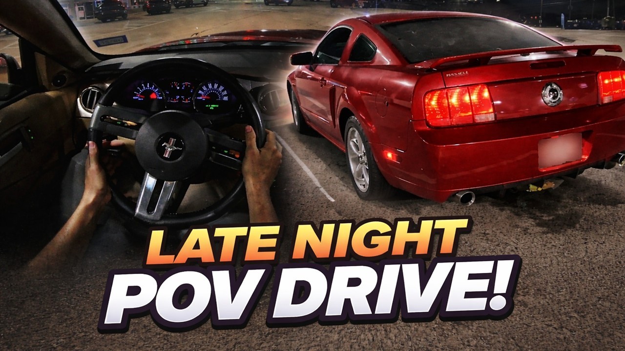 2009 Mustang GT/CS - Late Night POV Cruise