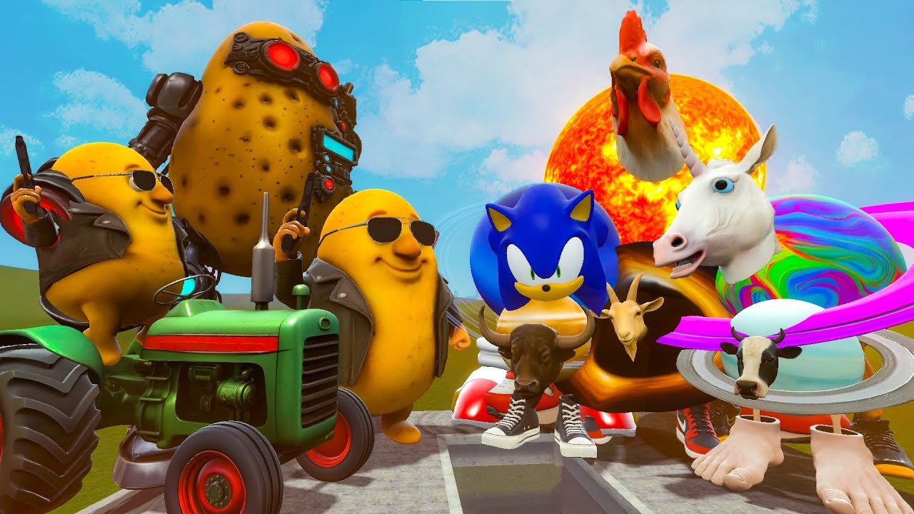 NEW BULBATRONIX 3000 FAMILY VS ALL LA GALLINA SUPERNOVA SUPERNOVITA BRAINROT MEMES In Garry's Mod!