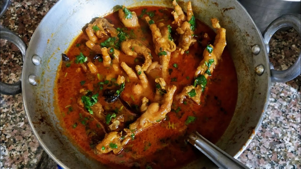मुर्गे का पंजा साफ़ करने और बनाने की आसान रेसिपी | Murga Ka Panja Bnane Ki Recipe