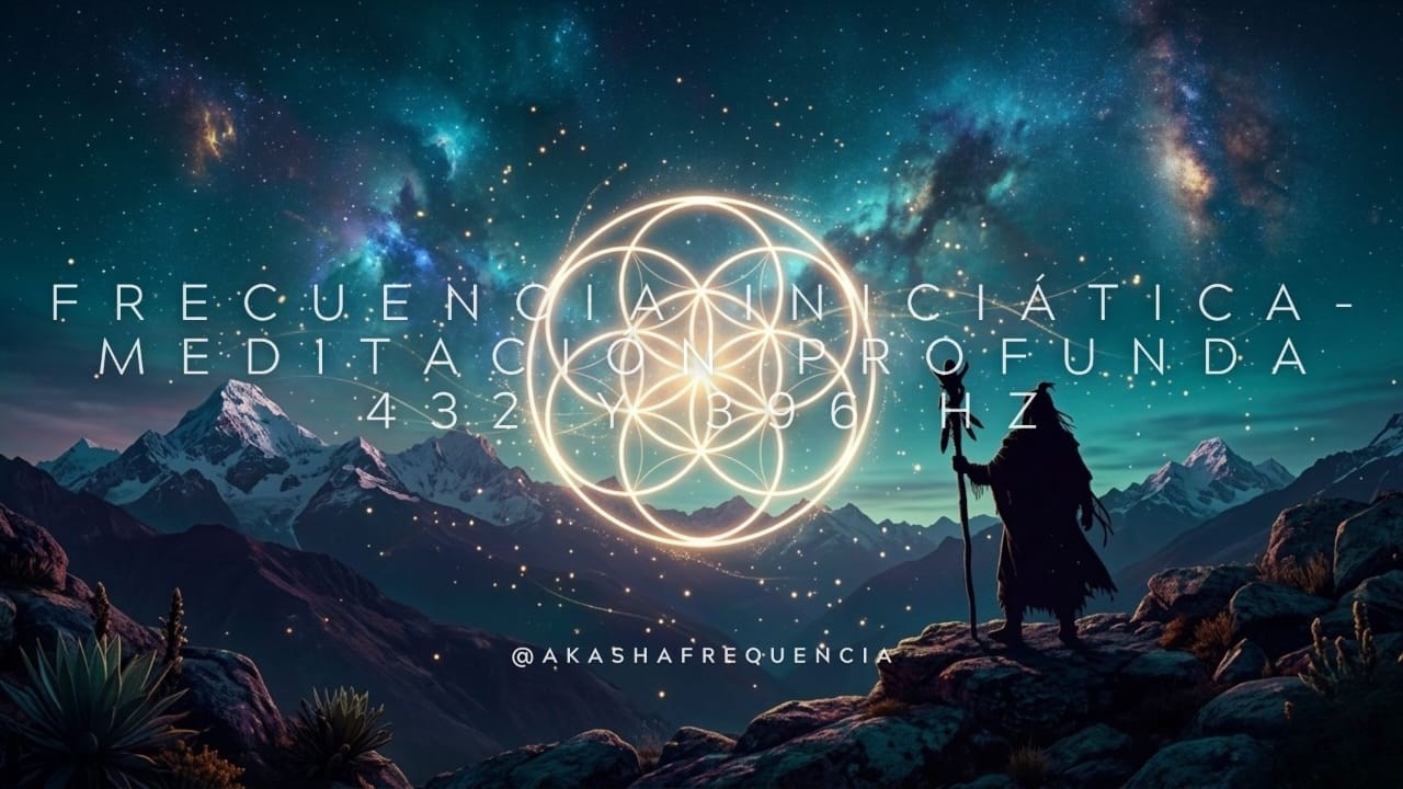 FRECUENCIA INICIÁTICA - #meditacion  #profunda  #432hz  Y #396hz