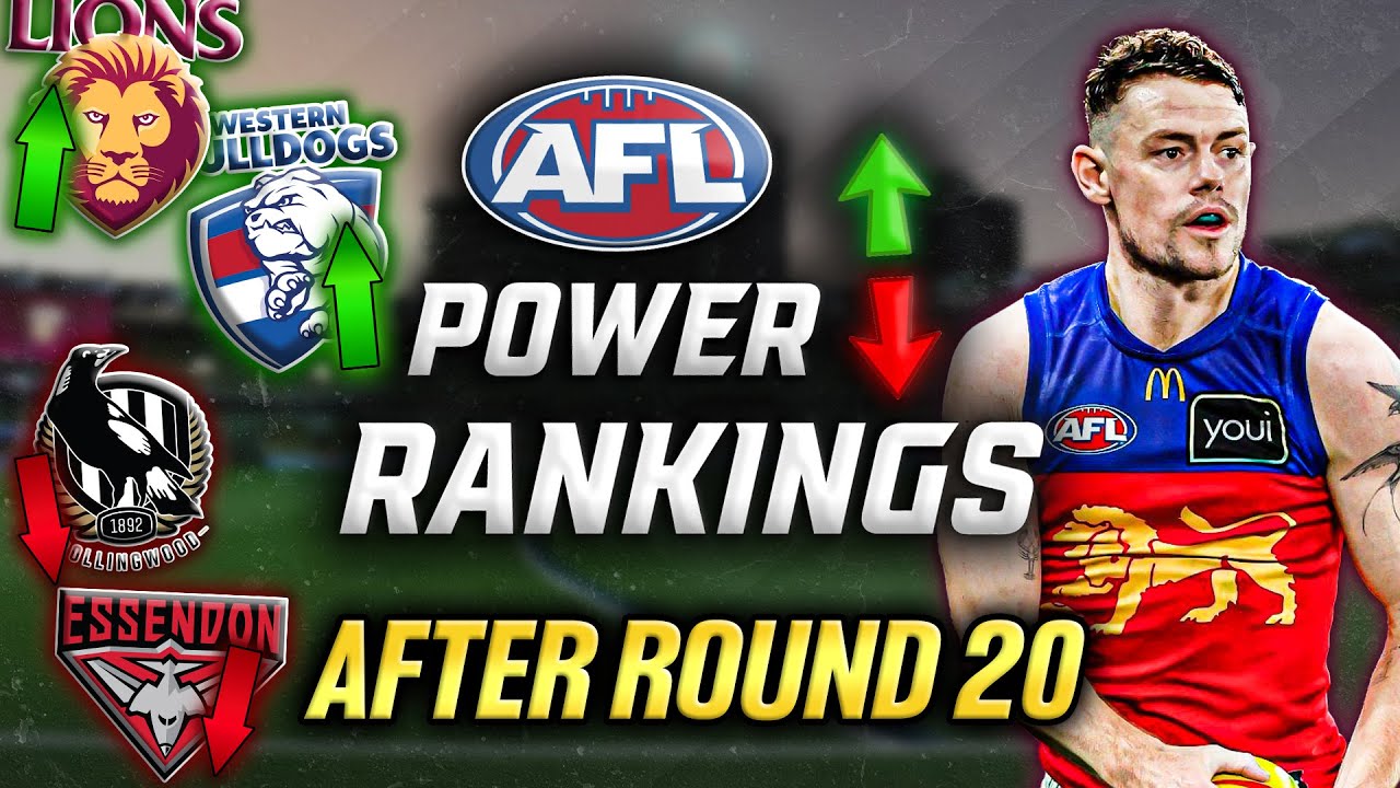 RANKING AFL Teams After Round 20 | Power Rankings 2024