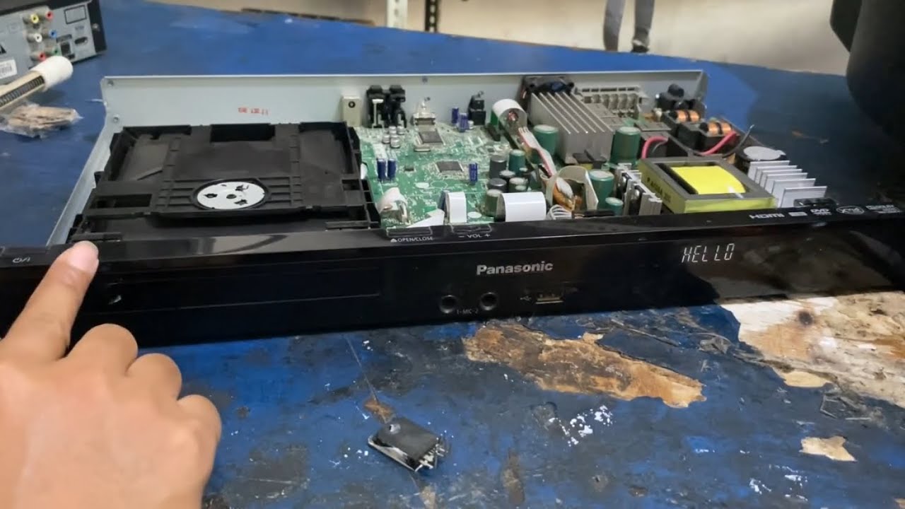 perbaikan #Panasonic Model No. SA-XH330 DVD RECEIVER